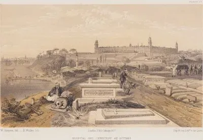 Hospital and Cemetery at Scutari (Plate 33)