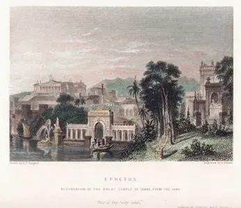 Ephesus, Restoration Of The Great Temple Of Diana, From The Lake-This Is Fairy Land-Comedy Of Errors, Act 2 Scene 2