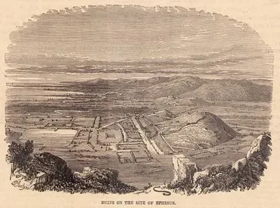 Ruins On The Site Of Ephesus