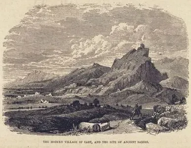 The Modern Village Of Sart And The Site Of Ancient