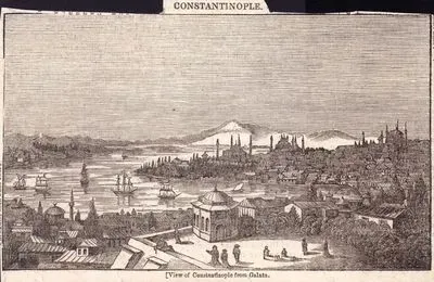 View Of The Constantinople From Galata