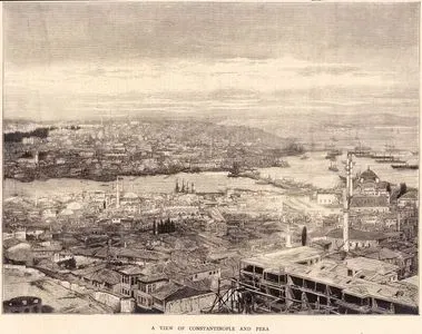 A View Of Constantinople And Pera