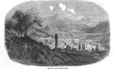 The City Of Kars In Asiatic Turkey