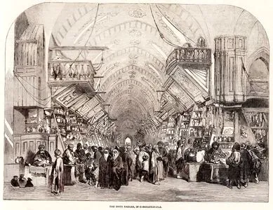 The Drug Bazaar in Constantinople
