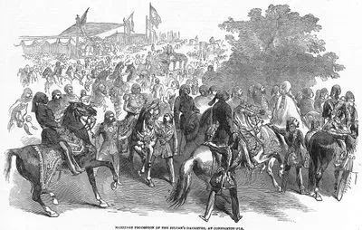 Marriage Procession Of The Sultan's Daughter At Constantinople
