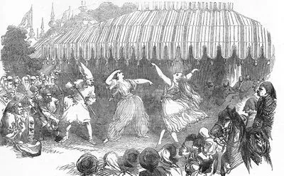 Marriage Of The Sultan's Daughter's, Fete At Baltaliman