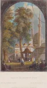 Court of the Mosque Of Eyoub-Cour De La Mosquee D'Eyoub-Der Hof Der Moschee Zu Eyoub