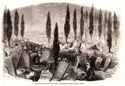 Turkish Burial Ground At Scutari