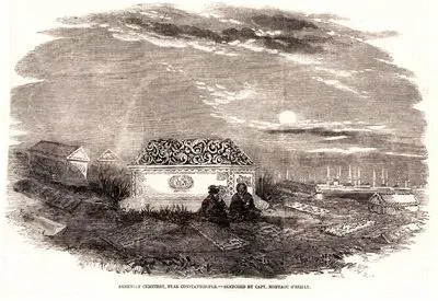 Armenian Cemetery Near Constantinople