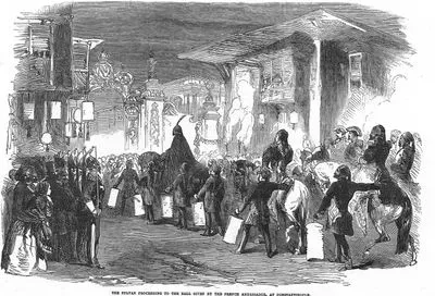The Sultan Proceeding To The Ball Given By The French Ambassador