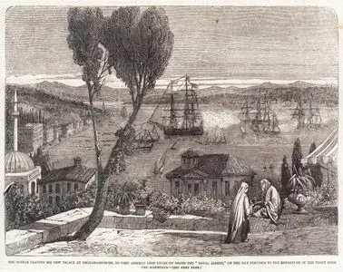 The Sultan Leaving His New Palace At Dolma Baghdsche