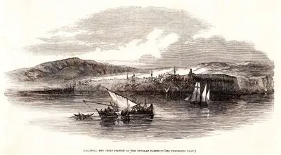 Gallipoli, The Chief Station Of The Ottoman Fleets