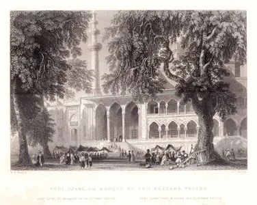 Yeni Djami or Mosque Of The Sultana Valide-Yeni Djami, Vu Mosquee De La Sultane Valide-Yeni Djami, Oder Moschee Der Sultanin Valide
