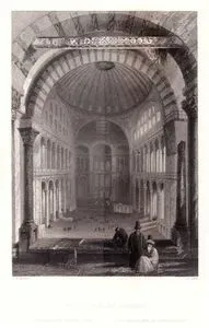 Interior Of St.Sophia's-Interieur De Sainte Sophie-Das Innere Der St.Sophienkirche
