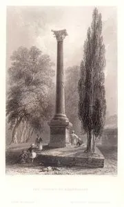 The Column Of Theodosius-Colonne De Theodose-Die Saule Des Kaisers Theodosius