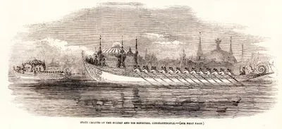 State Caiques Of The Sultan And His Ministers, Constantinople