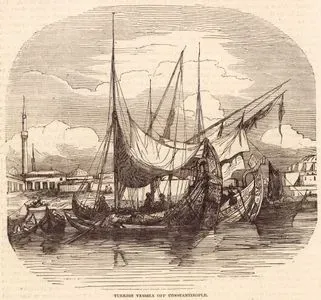 Turkish Vessels Off Constantinople