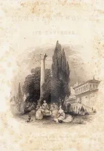 Gardens Of The Seraglio, Constantinople