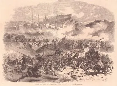 Defeat Of The Russians By The Turks At Kars