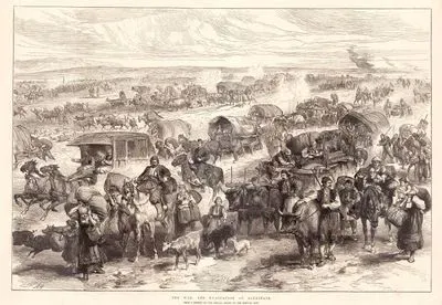 The War, The Evacuation Of Alexinatz