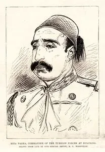 Rıza Pasha, Commander Of Turkish Forces At Dulcigno