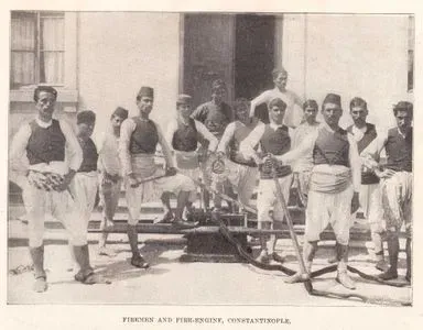 Firemen And Fire-Engine, Constantinple