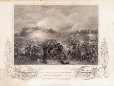 The Battle Of inkermann, The Two Gun Battery Depended By The Guards