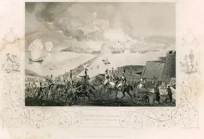 Retreat Of The Russians From The South Side Of Sebastopol Sept. 08 1855