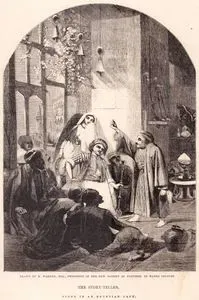 The Story Teller, Scene in Egyptian Cafe