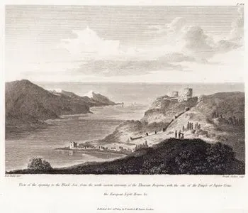 View Of The Opening The Black Sea From The North Eastern Extremity Of The Thracian Bosporus With The Side Of The Temple Of The Jupiter Urius