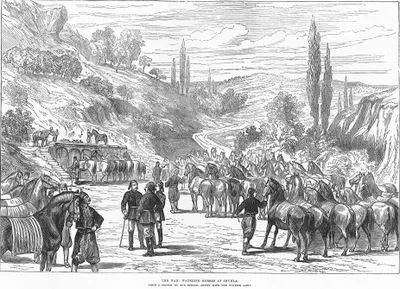 The War, Watering Horses At Shumla