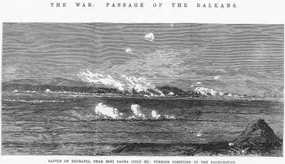 The War-Passage Of Balkans-Battle Of Dzuranli, Near Eski Sagra(July 30)-Turkish Positions İn The Background