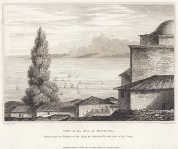 View Of Sea Of Marmora Taken From The Window Of The Khan At Rhodosta, With Part Of The Town