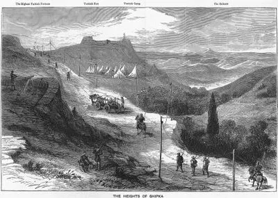 With The Russians-The Fighting in The Shipka Pass-The Heights Of Shipka