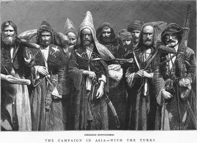 The Campaign In Asia With The Turks, Abhhasian Mountainneers