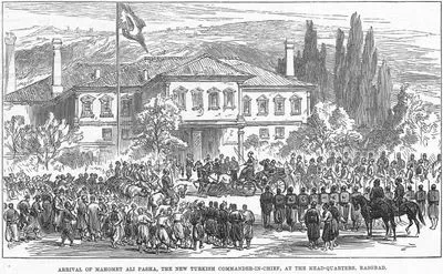 Arrival Of Mahomet Ali Pasha, The New Turkish Commander-İn-Chief, at The Head-Quarters, Rasgrad