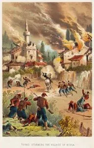 Turks Storming The Village Of Kizila