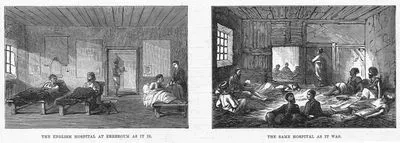 Sketches Of The War, The English Hospital At Erzeroum As İt İs-The Same Hospital As İt Was