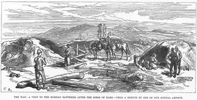 The War- A Visit To The Russian Batteries After The Siege Of Kars