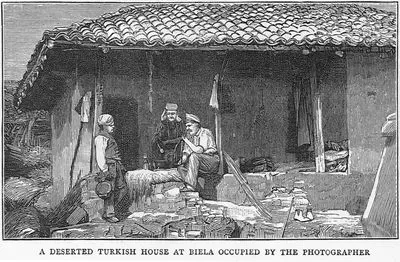 Deserted Turkish House At Biele Occupied By The Photographer