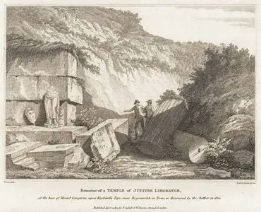 Remains Of A Temple Of Jupiter Liberator At The Base Of Mount Gargarus Upon Kuchunlu Tepe Near Beyramitch In Troas, As Discovered By The Author In 1801
