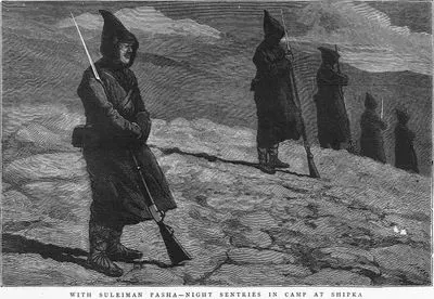 With Suleiman Pasha- Night Sentries İn Camp At Shipka