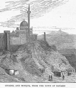 With The Turks And Ismail Pasha in Asia, Citadel And Mosque, From The Town Of Bayazıd