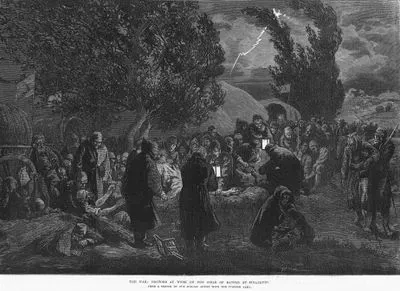 The War, Doctors At Work On The Field Of Battle Sinankeui