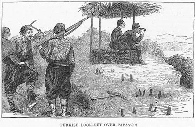 With The Turks-Turkish Look-Out Over Papaskoi