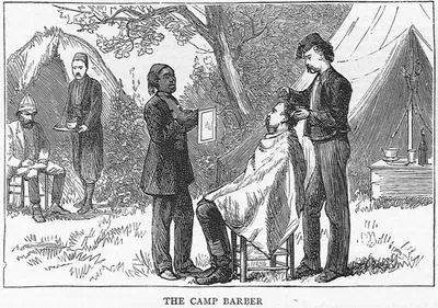 With The Turks-On The Lom-The Camp Barber