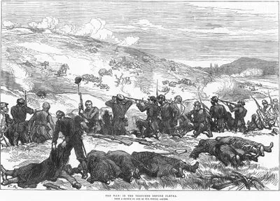 The War, in The Trenches Before Plevna