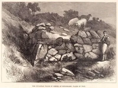 The Cyclopean Walls Of Gergis At Bunarbashi, Plains Of Troy