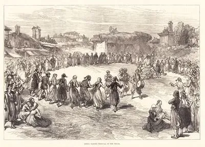 Greek Easter Festival In The Troad