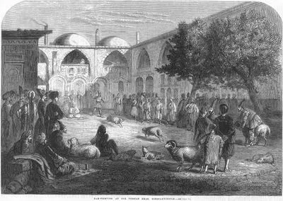 Ram Fighting At The Persian Khan Constantinople
